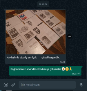 Limon Fotokopi Sizden Gelenler