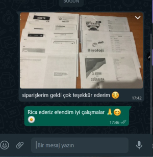 Limon Fotokopi Sizden Gelenler