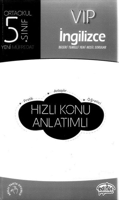 VIP INGILIZCE HIZLI KONU ANLATIMLI Limon Fotokopi