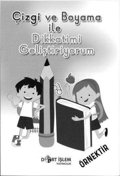 ÇİZGİ VE BOYAMA İLE DİKKATİMİ GELİŞTİRİYORUM Limon Fotokopi