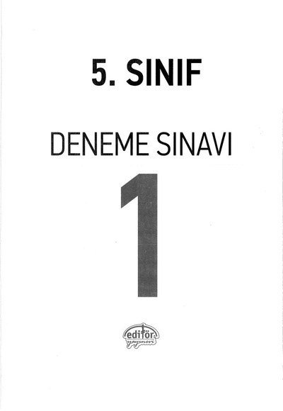 DENEME SINAVI 1 Limon Fotokopi