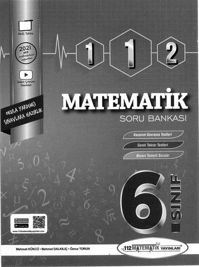 112 MATEMATİK SORU BANKASI