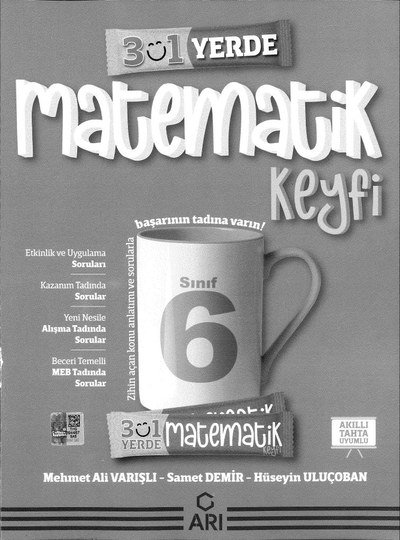3Ü1 YERDE MATEMATİK KEYFİ Limon Fotokopi