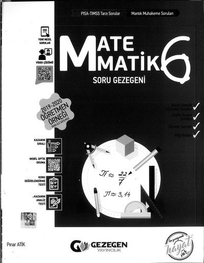 MATEMATİK SORU GEZEGENİ Limon Fotokopi