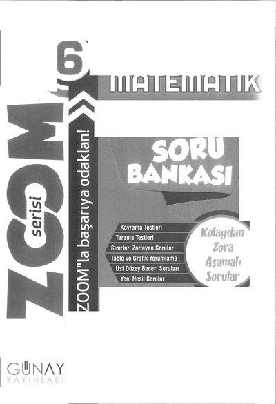 MATEMATİK SORU BANKASI ZOOM SERİSİ