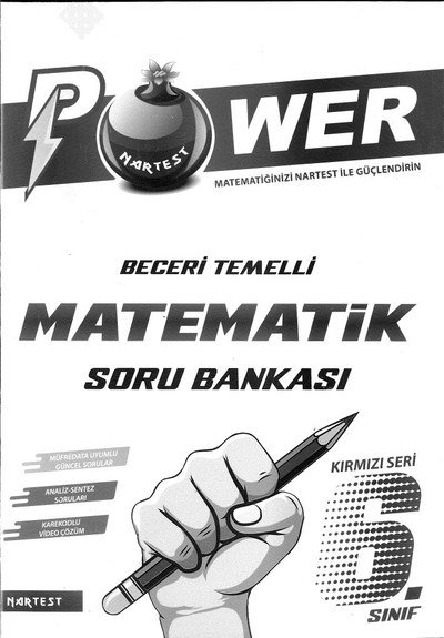 POWER BECERİ TEMELLİ MATEMATİK SORU BANKASI Limon Fotokopi