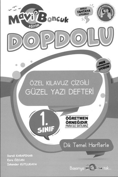 ÖZLE KILAVUZ ÇİZGİLİ GÜZEL YAZI DEFTERİ Limon Fotokopi