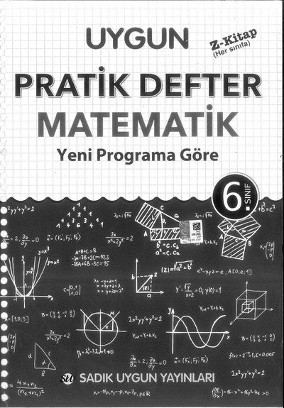 UYGUN PRATİK DEFTER MATEMATİK
