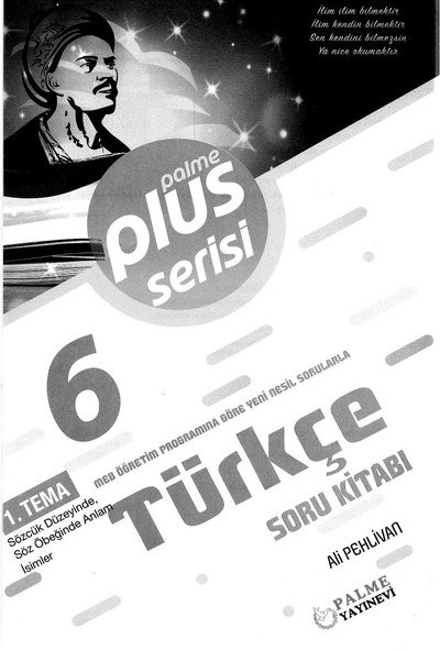 TÜRKÇE SORU KİTABI Limon Fotokopi