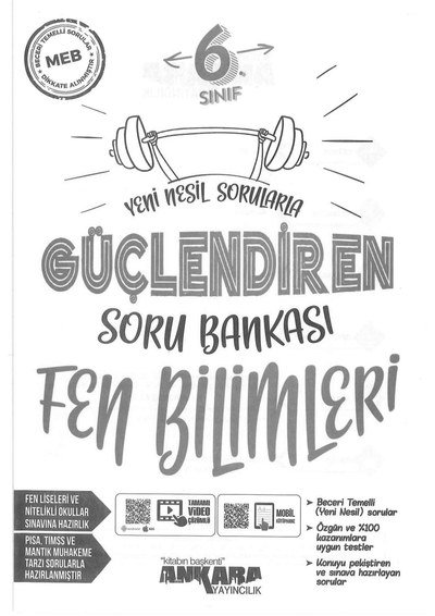 GÜÇLENDİREN SORU BANKASI FEN BİLİMLERİ Limon Fotokopi