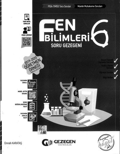 FEN BİLİMLERİ SORU GEZEGENİ Limon Fotokopi