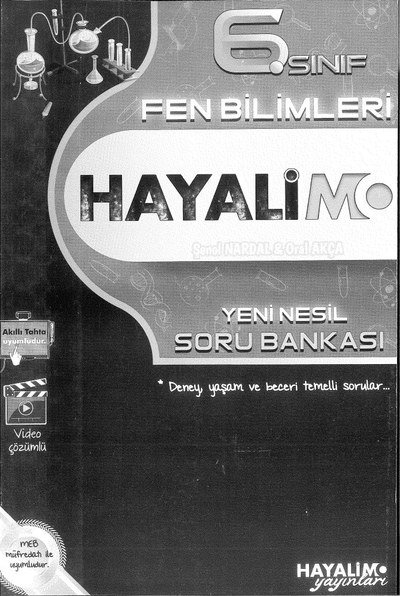 FEN BİLİMLERİ HAYALİM SORU BANKASI Limon Fotokopi