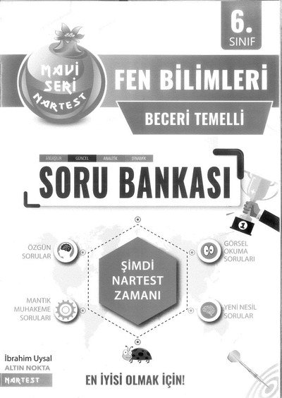 MAVİ SERİ FEN BİLİMLERİ SORU BANKASI Limon Fotokopi