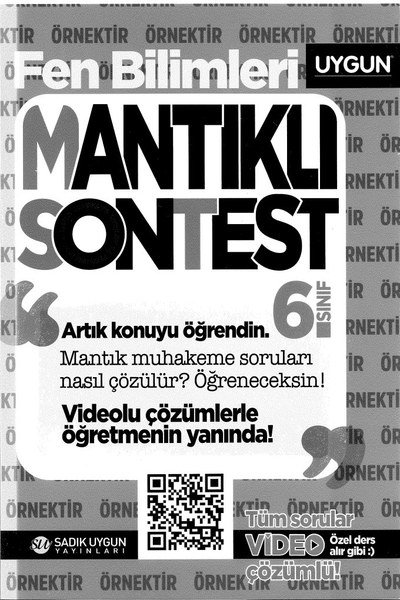 FEN BİLİMLERİ MANTIKLI SONTEST