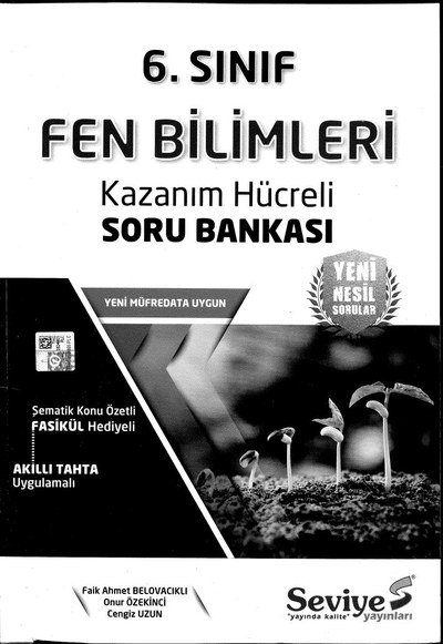 FEN BİLİMLERİ KAZANIM HÜCRELİ SORU BANKASI