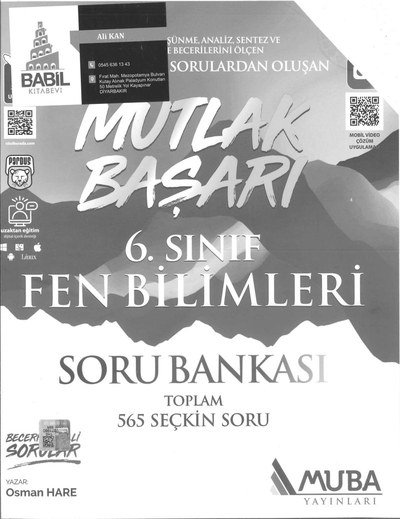 MUTLAK BAŞARI FEN BİLİMLERİ SORU BANKASI Limon Fotokopi