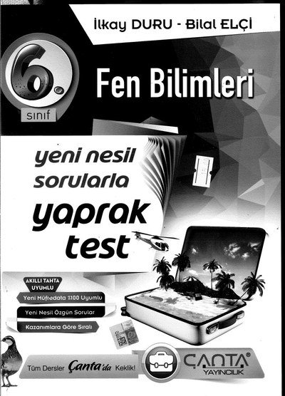 FEN BİLİMLERİ YAPRAK TEST Limon Fotokopi