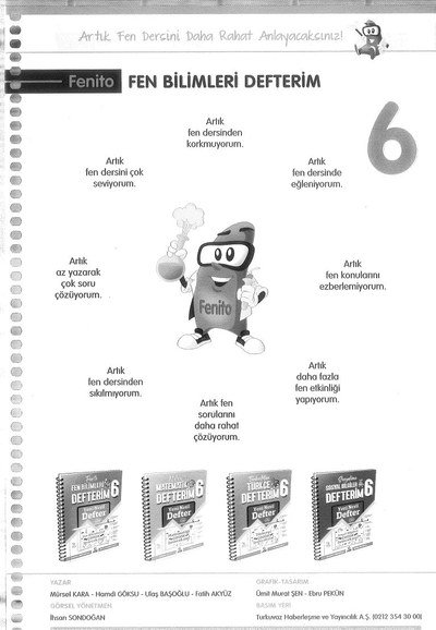 FEN BİLİMLERİ DEFTERİM Limon Fotokopi