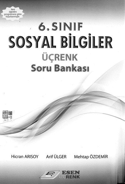 SOSYAL BİLGİLER ÜÇRENK SORU BANKASI Limon Fotokopi