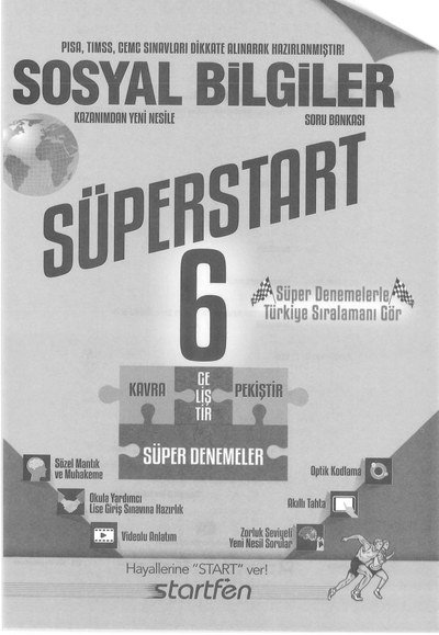 SOSYAL BİLGİLER SÜPERSTART Limon Fotokopi