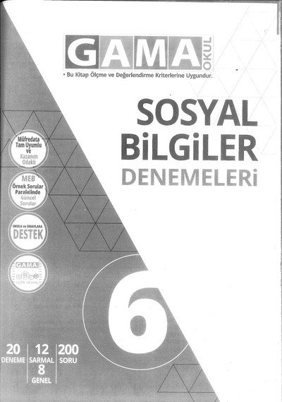 SOSYAL BİLGİLER DENEMELERİ Limon Fotokopi