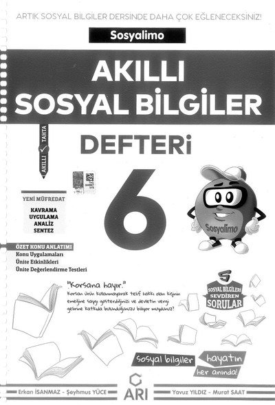 AKILLI SOSYAL BİLGİLER DEFTERİ Limon Fotokopi