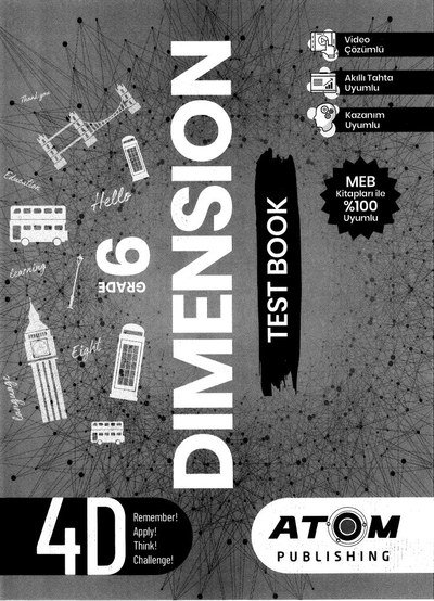 DIMENSION TEST BOOK Limon Fotokopi