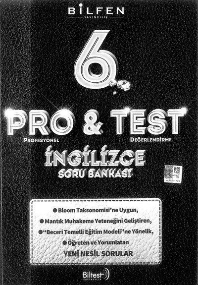 PRO & TEST İNGİLİZCE SORU BANKASI Limon Fotokopi