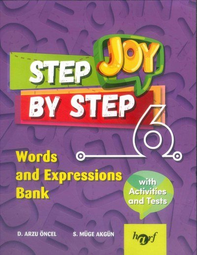 STEP BY STEP JOY WORDS AND EXPRESSIONS BANK Limon Fotokopi