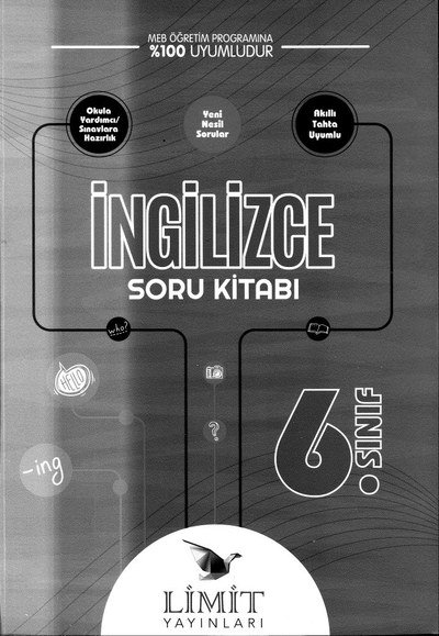 İNGİLİZCE SORU KİTABI Limon Fotokopi