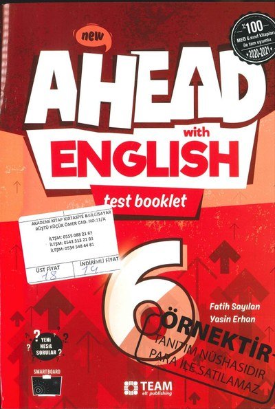 AHEAD WITH ENGLISH TEST BOOKLET Limon Fotokopi
