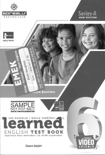 LEARNED ENGLISH TEST BOOK Limon Fotokopi