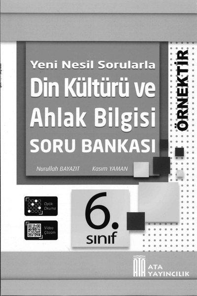 DİN KÜLTÜRÜ VE AHLAK BİLGİSİ SORU BANKASI