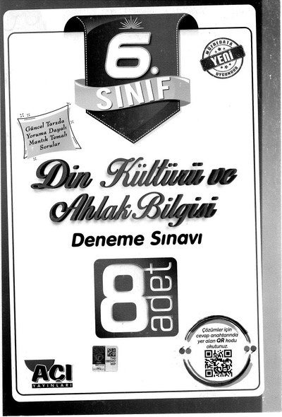 DİN KÜLTÜRÜ VE AHLAK BİLGİSİ DENEME SINAV 8 ADET