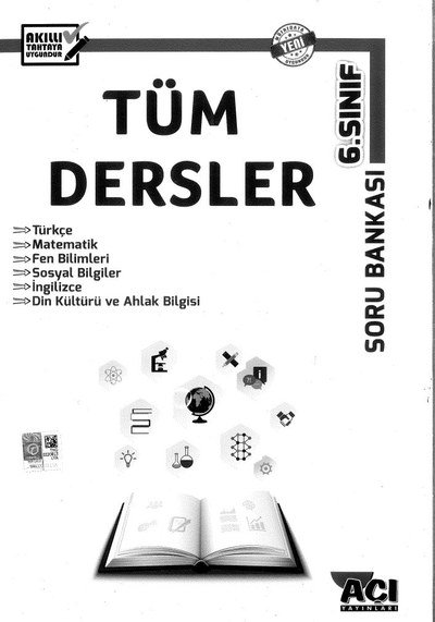 TÜM DERSLER SORU BANKASI