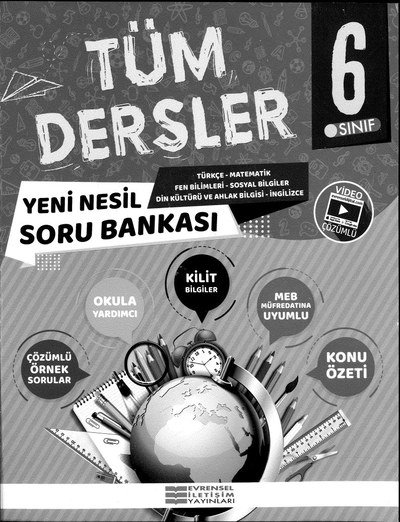 TÜM DERSLER SORU BANKASI Limon Fotokopi