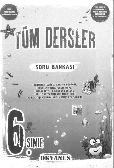 TÜM DERSLER SORU BANKASI Limon Fotokopi