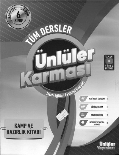 TÜM DERSLER ÜNLÜLER KARMASI Limon Fotokopi