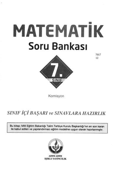 MATEMATİK SORU BANKASI