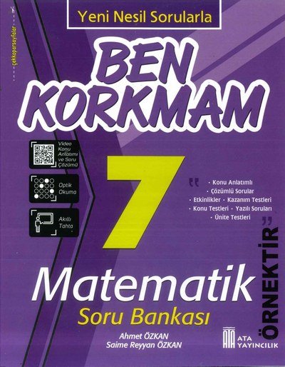 BEN KORKMAM MATEMATİK SORU BANKASI