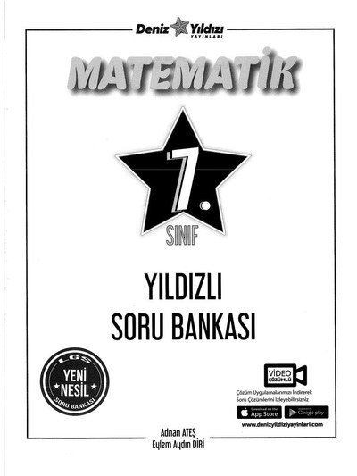 MATEMATİK YILDIZLI SORU BANKASI Limon Fotokopi