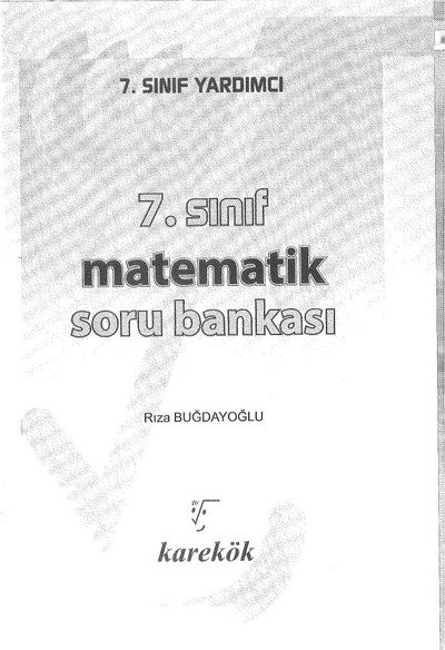 MATEMATİK SORU BANKASI Limon Fotokopi