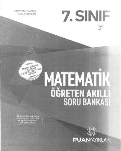 MATEMATİK ÖĞRETEN AKILLI SORU BANKASI Limon Fotokopi
