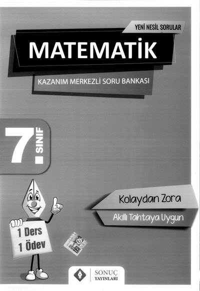 MATEMATİK KAZANIM MERKEZLİ SORU BANKASI Limon Fotokopi