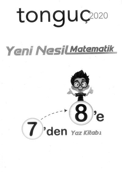 YENİ NESİL MATEMATİK 7'DEN 8'E YAZ KİTABI Limon Fotokopi