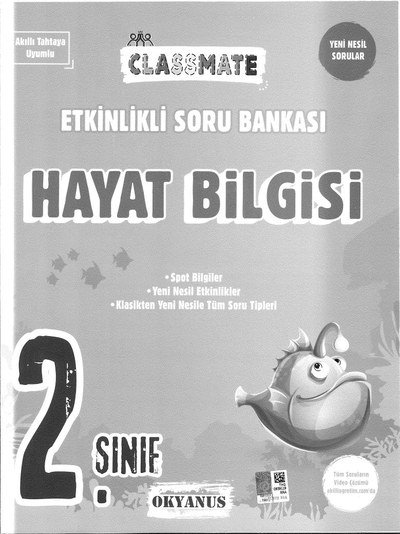 ETKİNLİKLİ SORU BANKASI HAYAT BİLGİSİ Limon Fotokopi