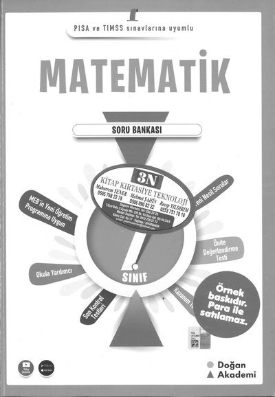 MATEMATİK SORU BANKASI Limon Fotokopi