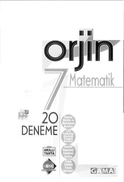 ORJİN MATEMATİK 20 DENEME Limon Fotokopi
