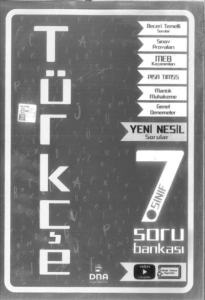 TÜRKÇE SORU BANKASI Limon Fotokopi