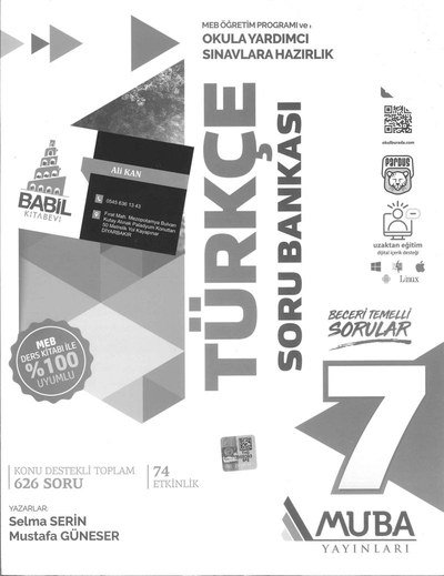 TÜRKÇE SORU BANKASI